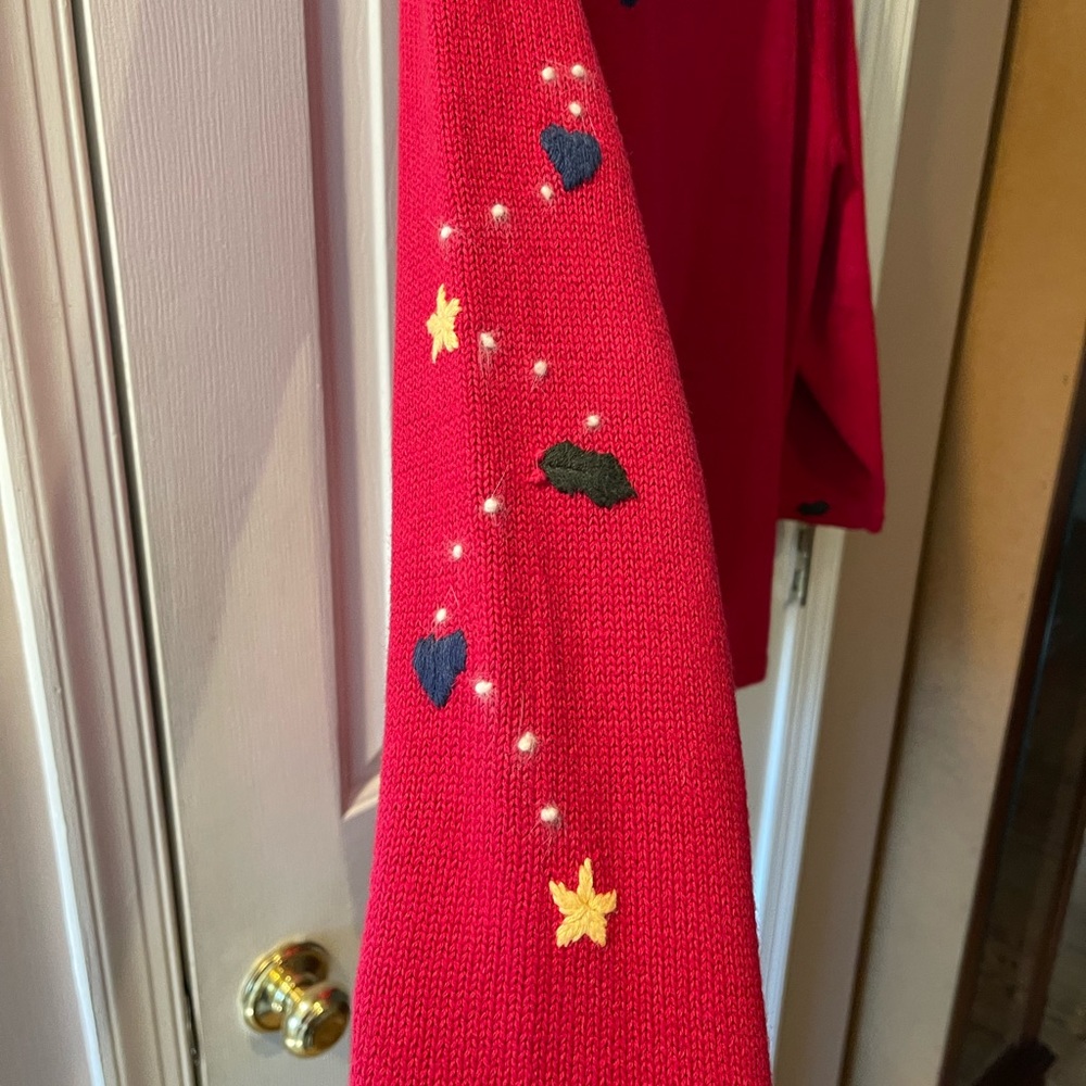 Women’s “Believe in Angels” Quacker Factory Sweater Size 1X Excellent Condition - Picture 3 of 8